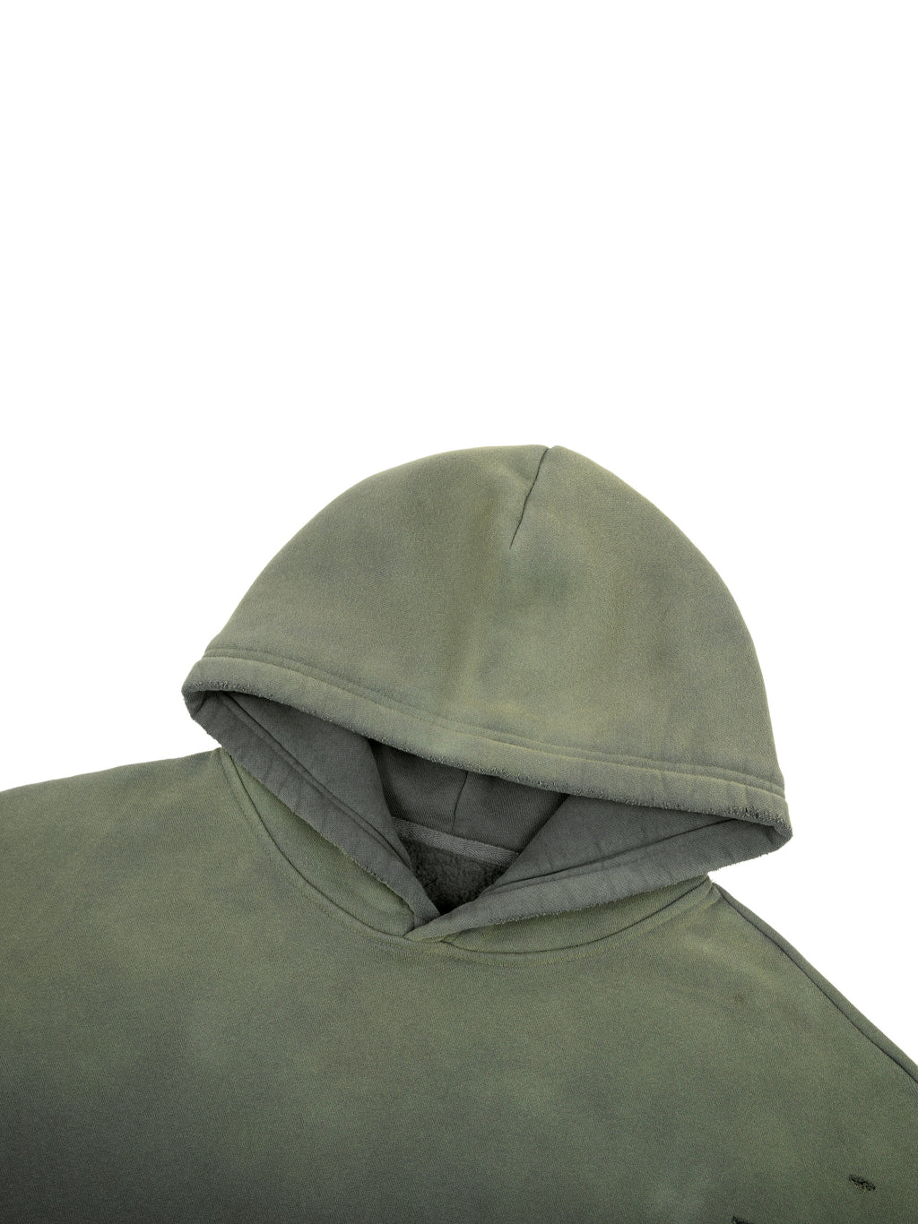 A+ Frayed Sunfade Boxy Hoodie